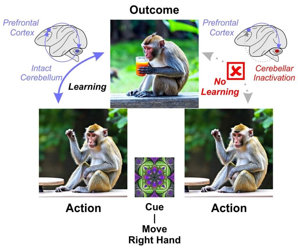 The cerebellum, which controls movement, balance and coordination, also plays a key role in reward-based learning, according to scientists at Pitt and Columbia University